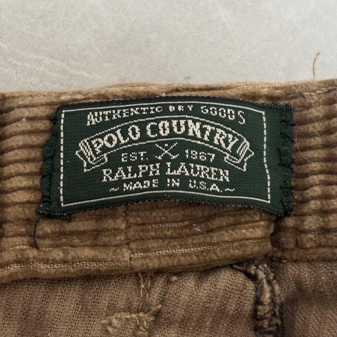B*i様 POLO COUNTRY ラルフローレン コーデュロイパンツ USA製