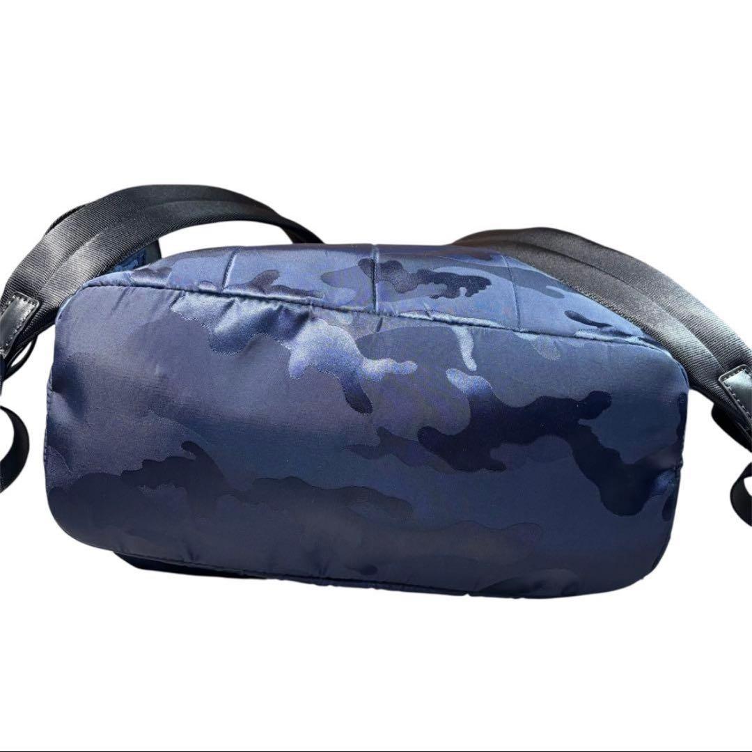 【美品】MICHAEL KORS メンズ カモフラ柄 迷彩 ナイロン リュック