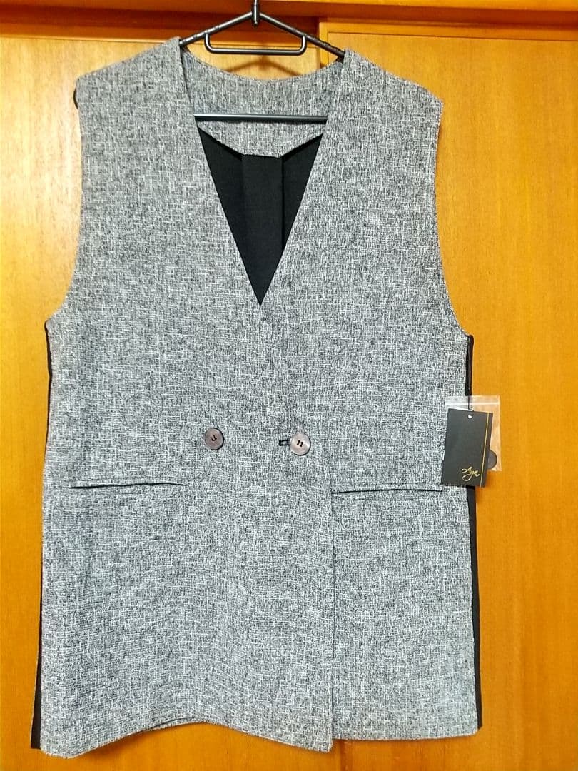 Aga サイドラインジレ ツイード グレー ヤマダヤ 福袋 2026