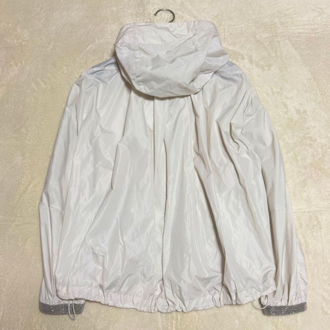 美品 ファビアフィリッピ 近年モデル モニーレ ナイロンパーカー フード