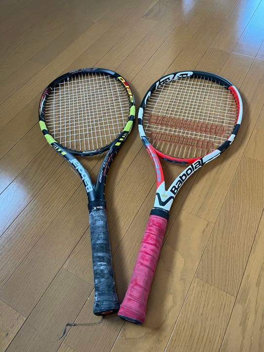 テニス　硬式ラケット　2本セットです。babolat バボラ　ナダル仕様
