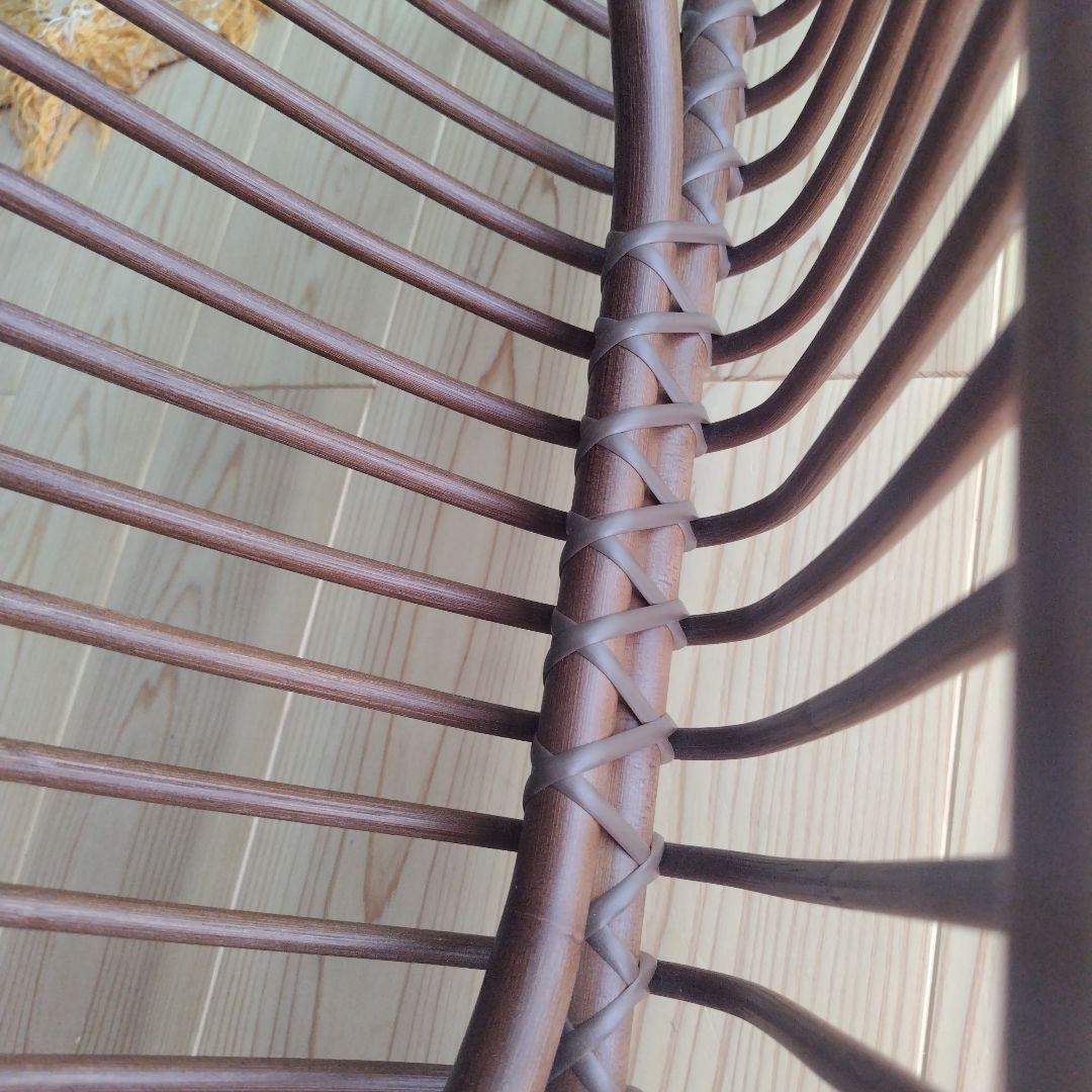 ※3日間限定価格※☆クラッシュゲート☆ ラタン ガラス サイドテーブル