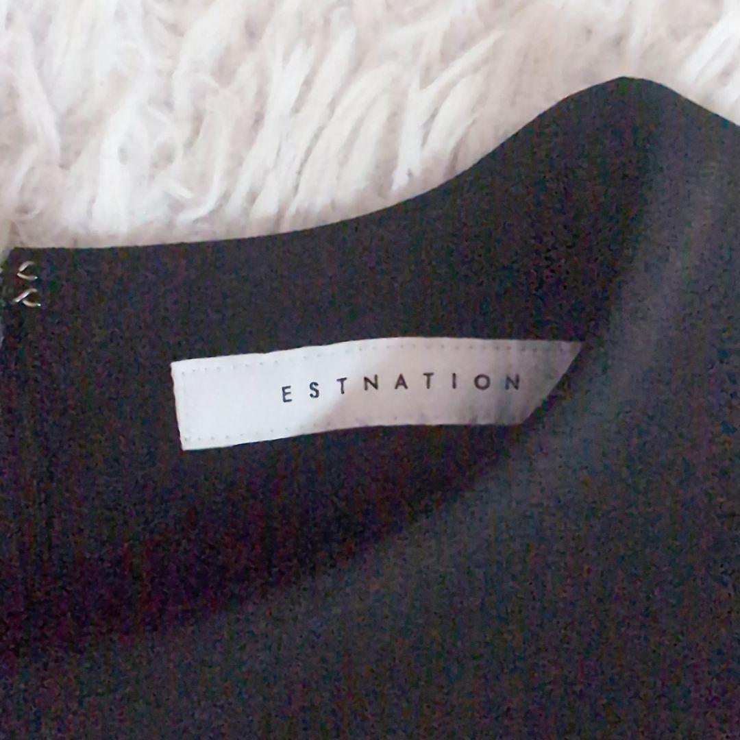 美品✨エストネーション オールインワン サロペット オーバーオール 黒 38