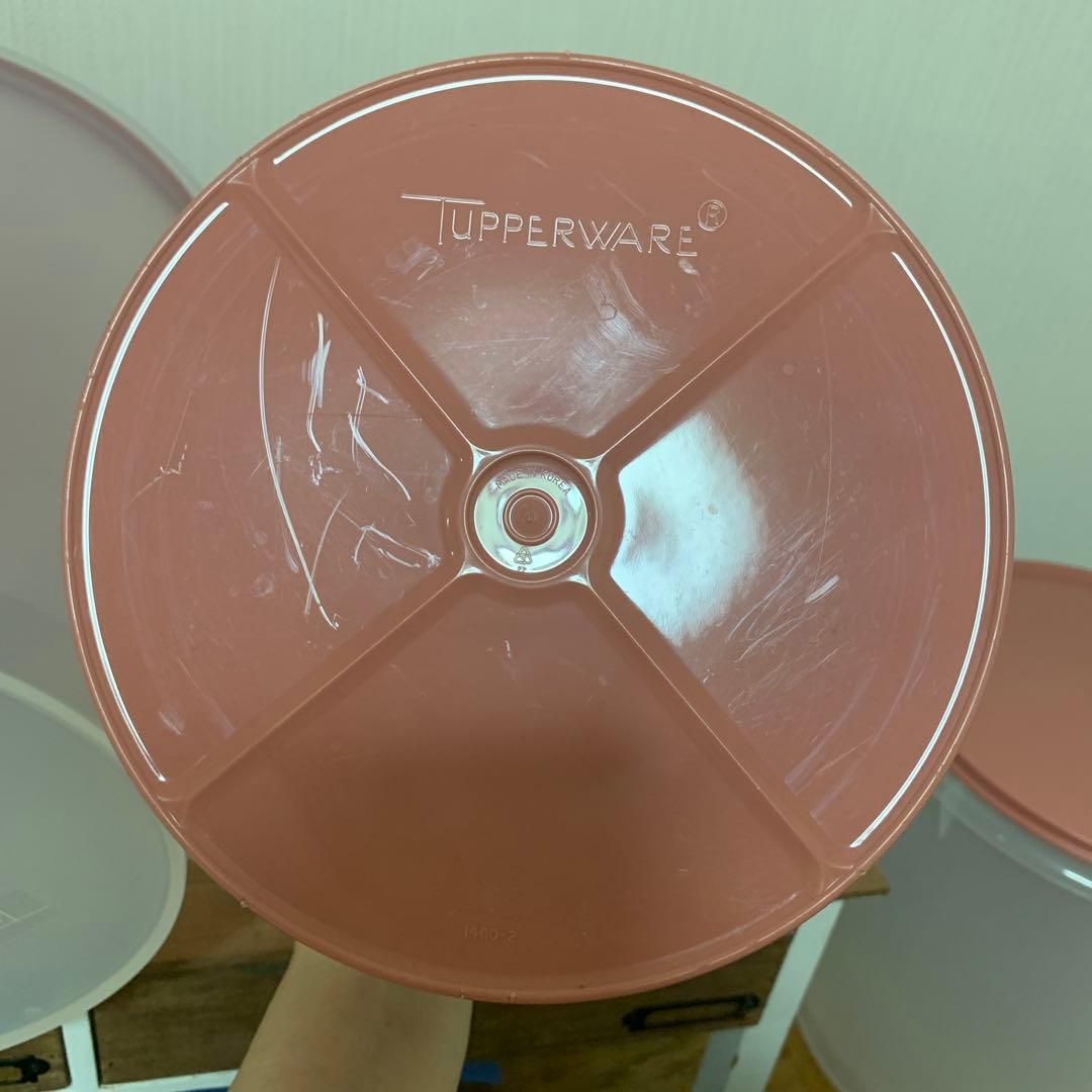 TAPPERWARE サーモンピンク