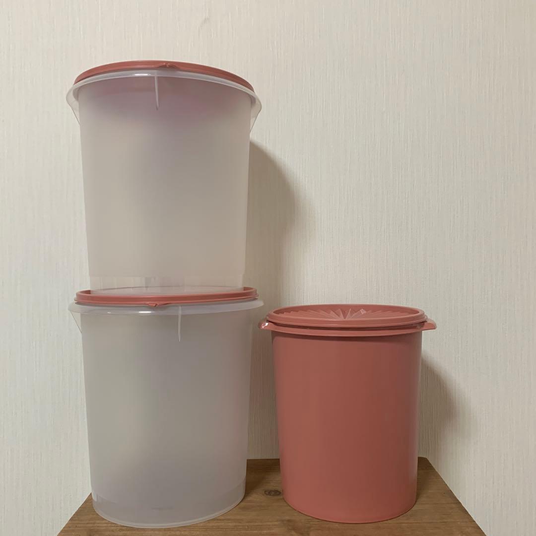 TAPPERWARE サーモンピンク