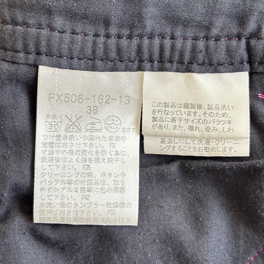 希少★バーバリーブルーレーベル　ミニスカート　ノバチェック　ピンク　ロゴ　38