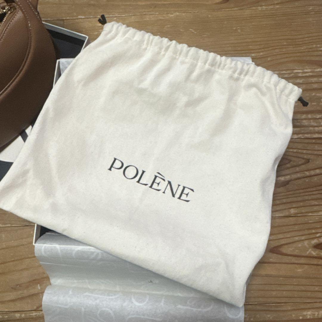 パリ本店購入 polene ポレーヌ バッグ Numero Dix キャメル