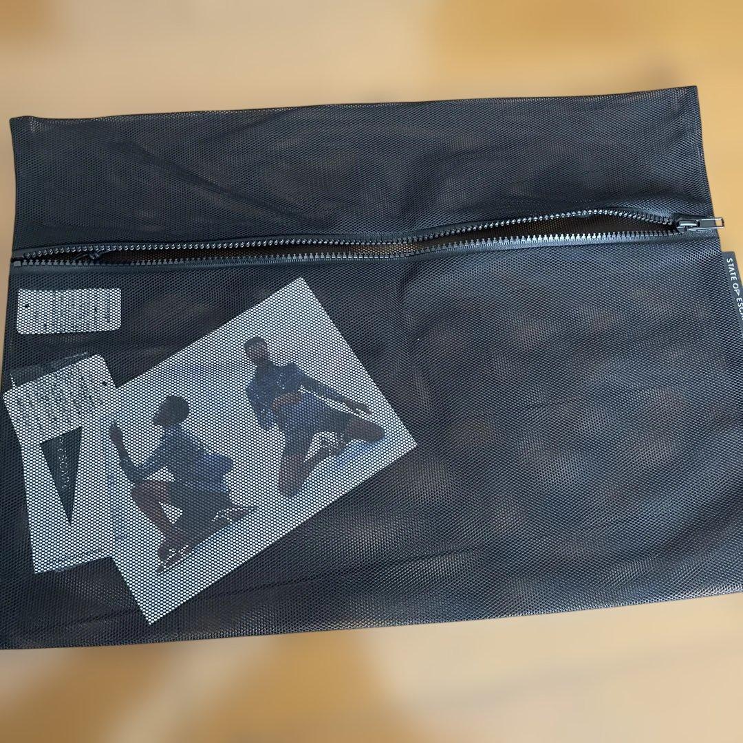 STATE OF ESCAPADE ブラック トートバッグ