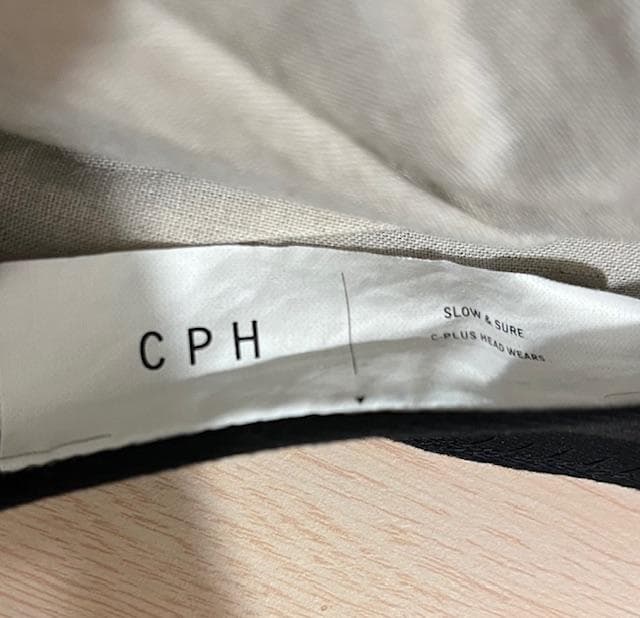 CPH かわしまたかひろ別注キャスケットブルーデニム・ベージュステッチ M/L