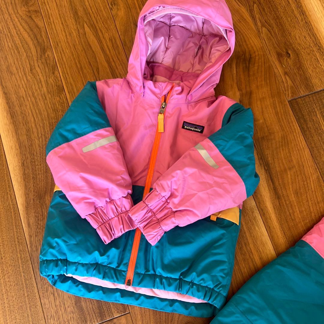 Patagonia 子ども用スキーウェア 3T 防水