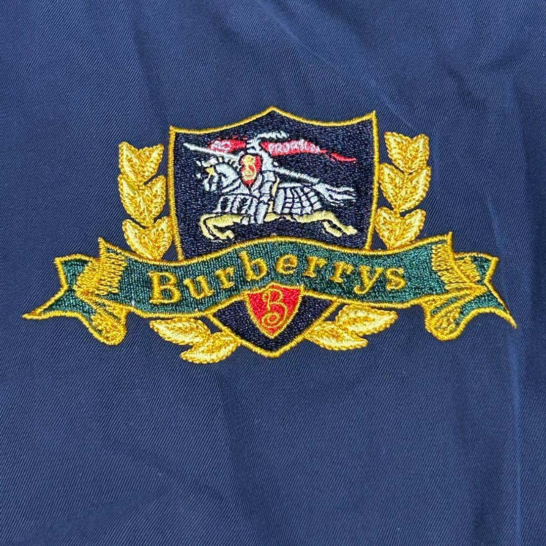 バーバリー BURBERRY ノバチェック エンブレム ネイビー コート
