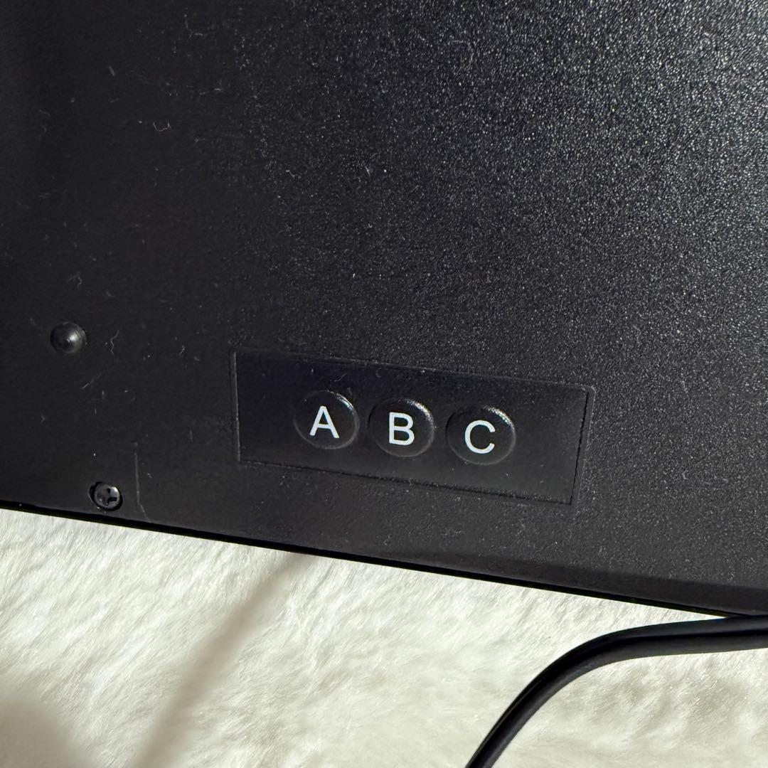 希少 廃盤 JDL LED CLOCK 壁掛 時計 カレンダー デジタル 通電○