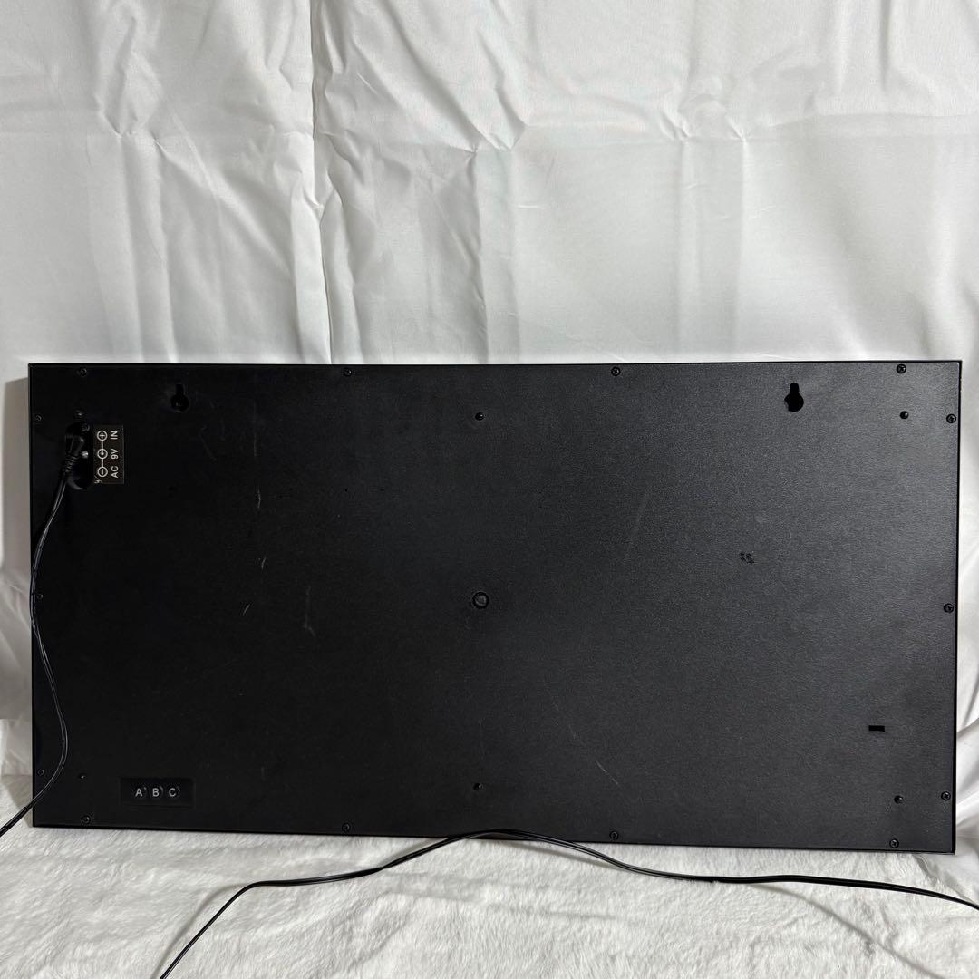 希少 廃盤 JDL LED CLOCK 壁掛 時計 カレンダー デジタル 通電○