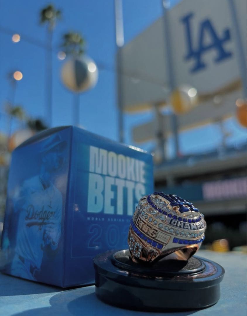 ベッツ　ワールドチャンピオン　リング　来場者限定　スタジアム配布　ドジャース