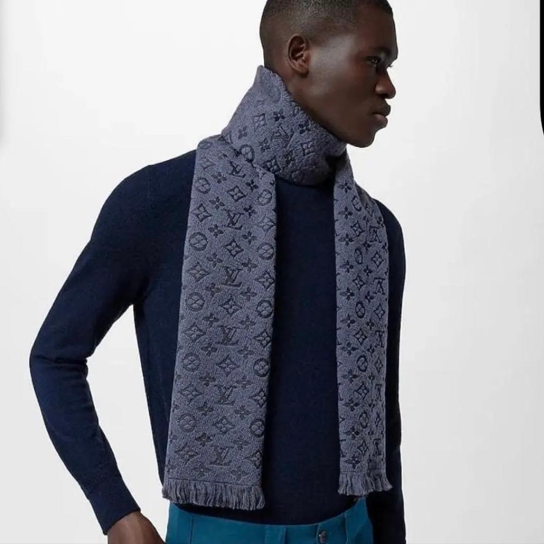 ヴィトンマフラー　美品　ウール　LOUIS VUITTON