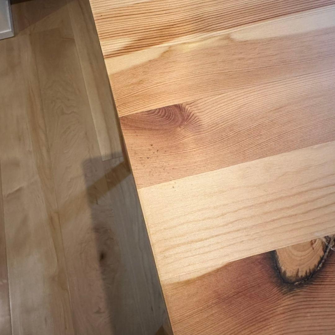 MUJI 無印良品 パイン材 折りたたみテーブル 机　デスク2台セット