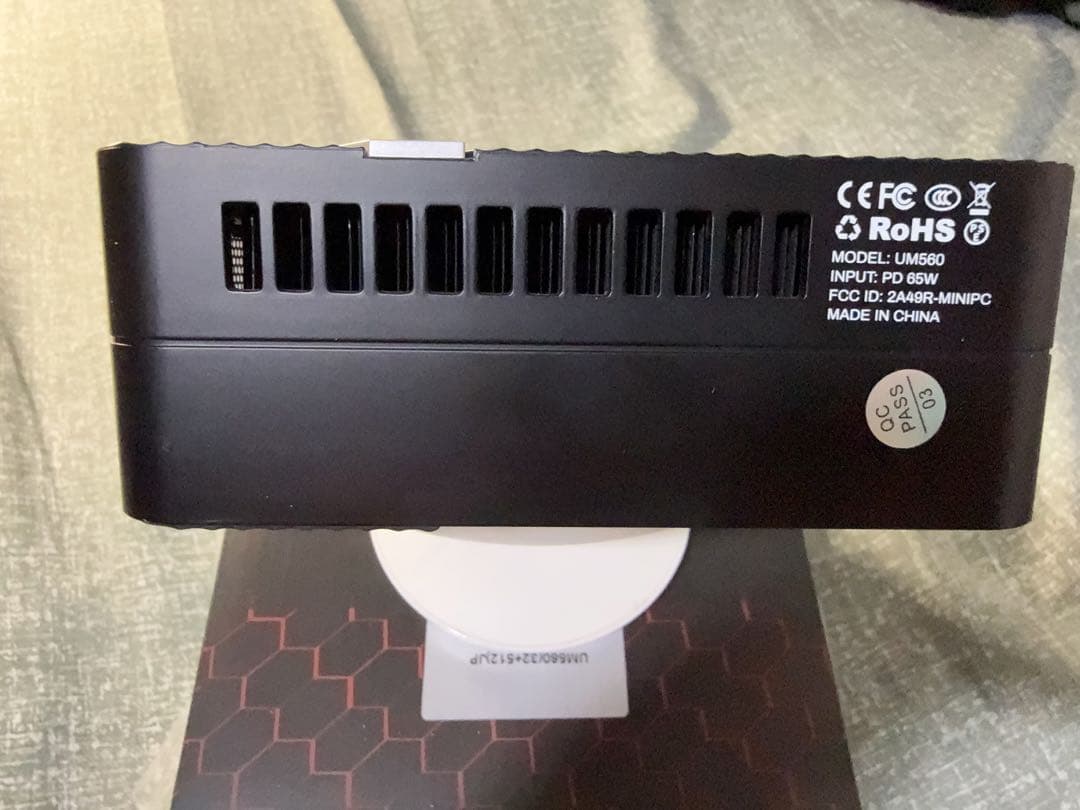 C*R様 MINISFORUM UM560 (ジャンク)