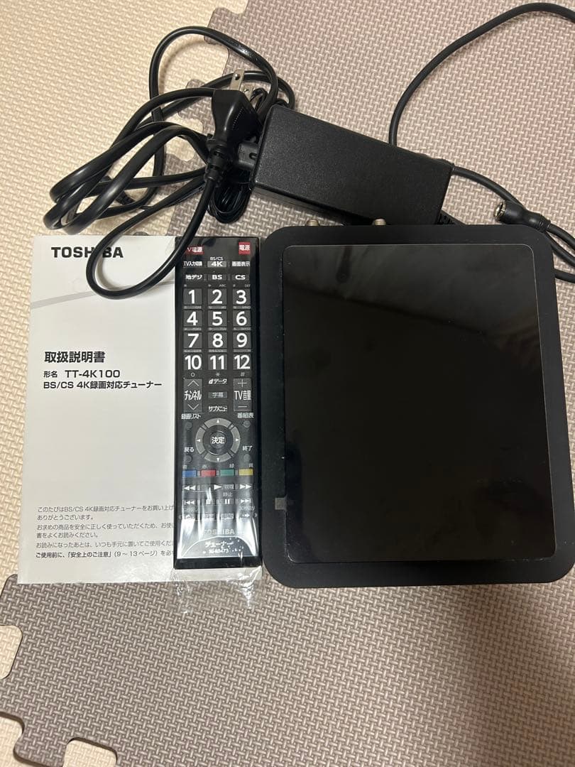 東芝 BS/CS 4K録画対応チューナー TT-4K100