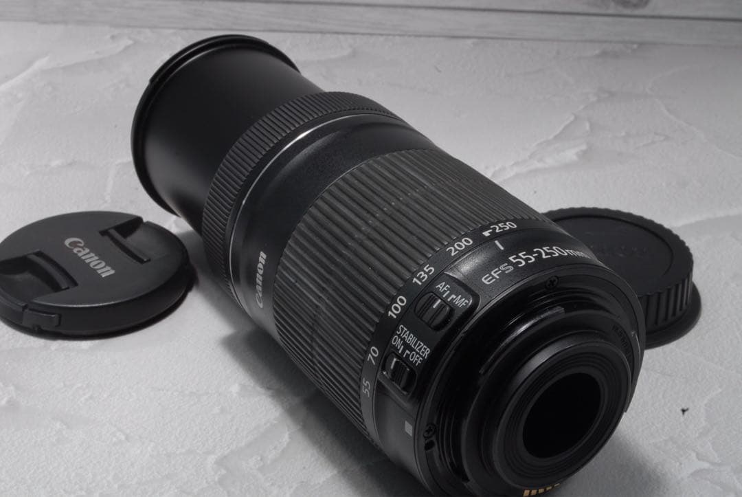 Canon EF-S 55-250mm IS STM 望遠レンズ 手ぶれ補正