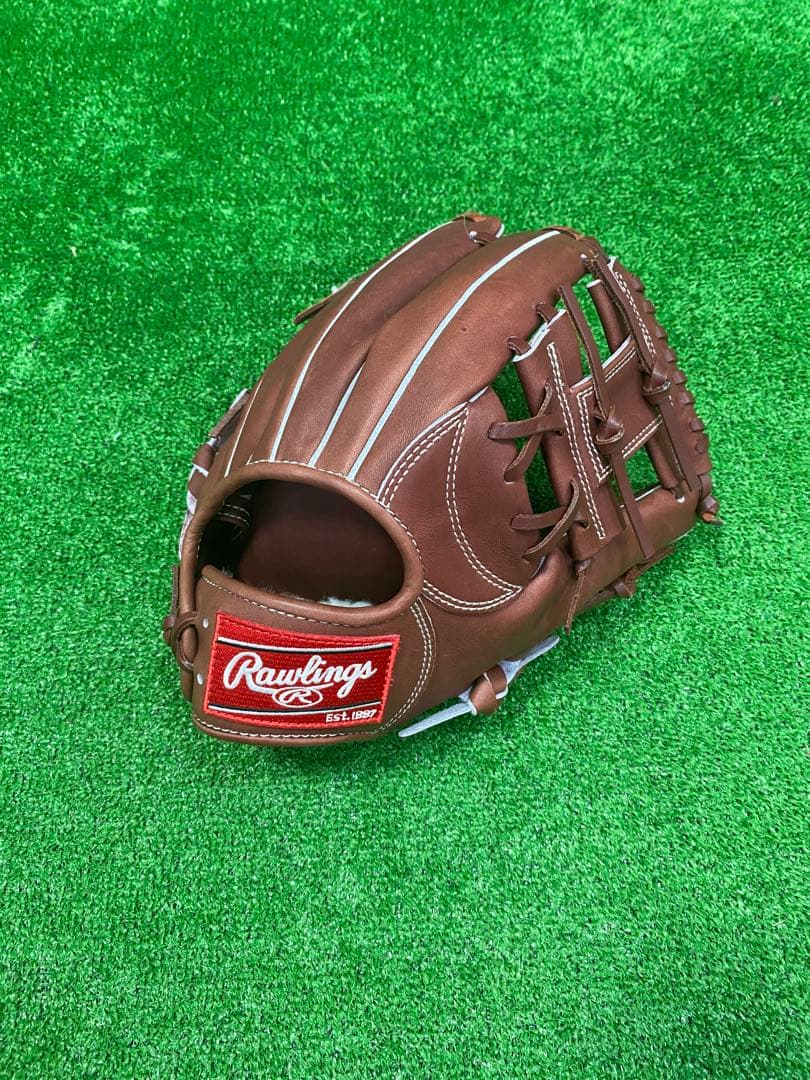 【新品】 Rawlings 硬式グローブ ブラウン