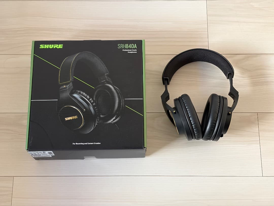 ヘッドホン SHURE SRH-840A-A