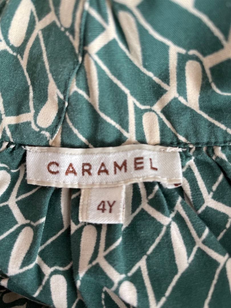 CARAMEL ワンピース 4y ABELIA DRESS キャミワンピ ドレス