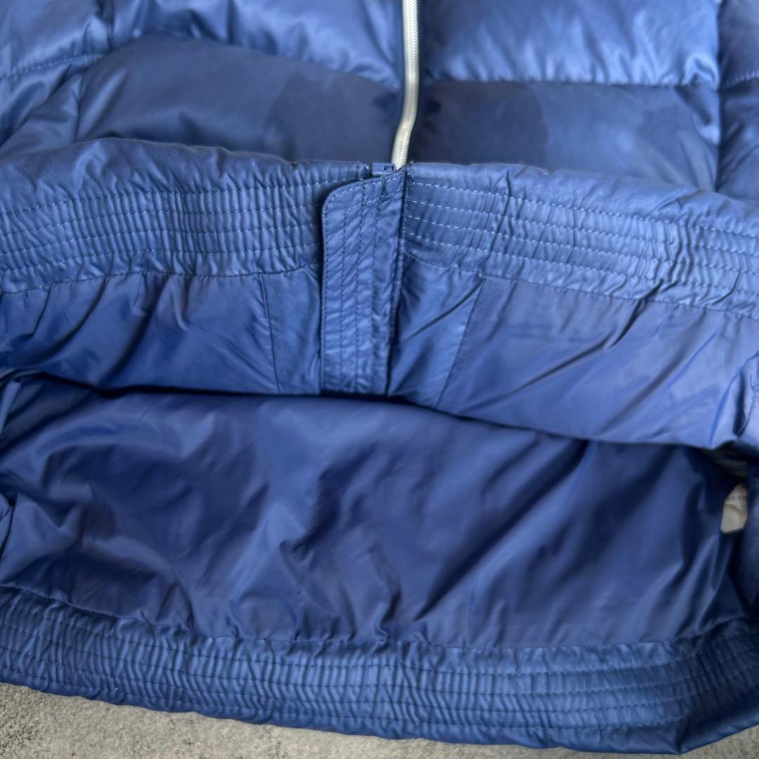 美品✨ポロ ラルフローレン 肉厚 ダウンジャケット ロゴ刺繍 2way 160