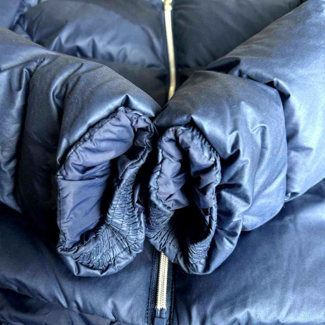 美品✨ポロ ラルフローレン 肉厚 ダウンジャケット ロゴ刺繍 2way 160