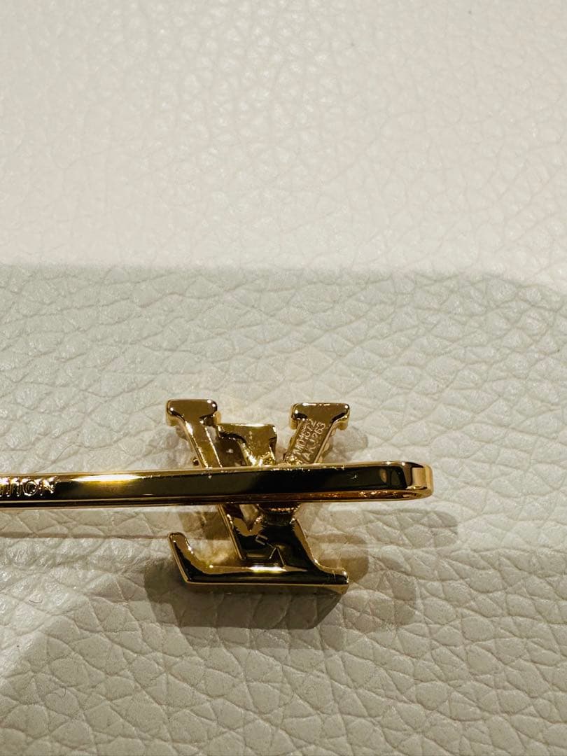 VUITTON ヴィトン クリスタル ヘアピンセット バレッタ・ルイザ ゴールド