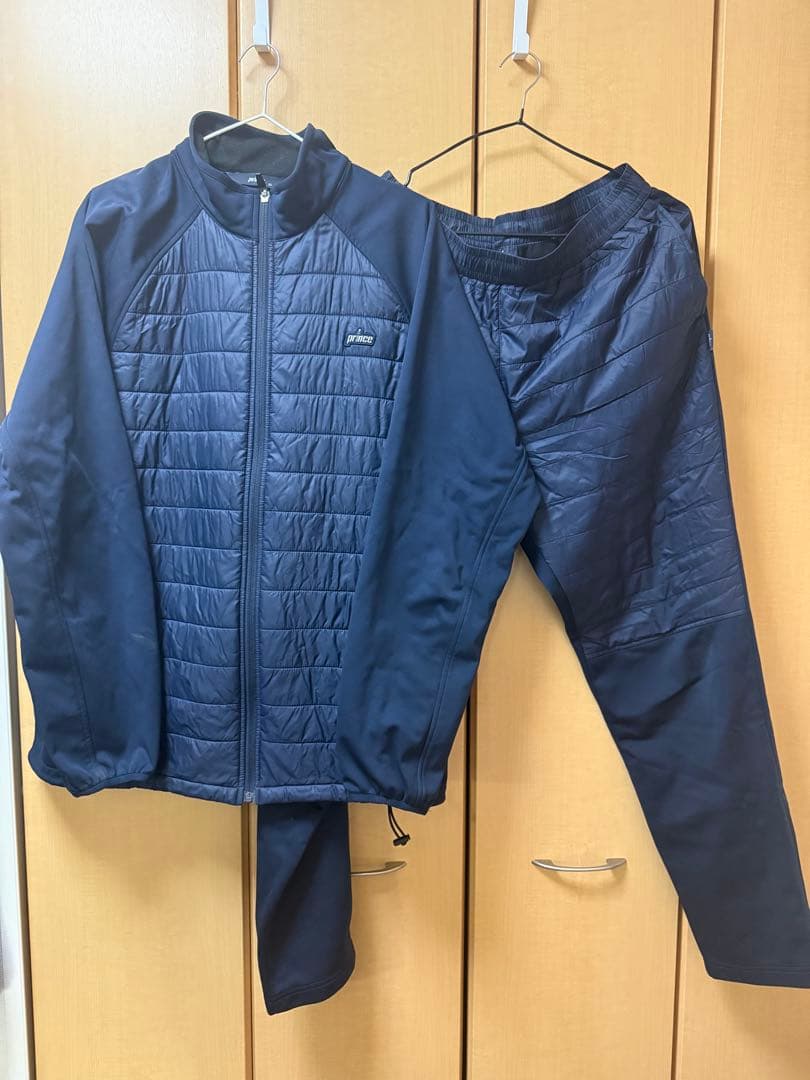 中古品　プリンス　ハイブリッドジャケット、パンツそれぞれLLサイズ　セット