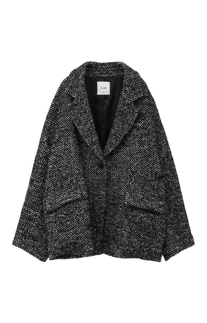 【美品】広瀬すずコラボ ツイードオーバーサイズジャケット