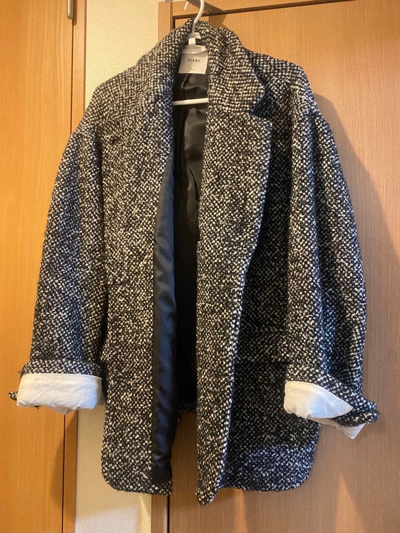 【美品】広瀬すずコラボ ツイードオーバーサイズジャケット