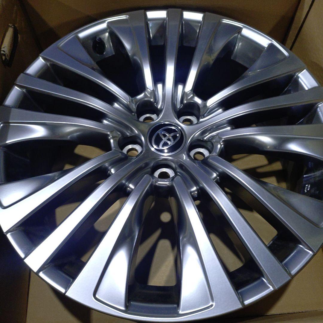 くう80ハリアー 純正19インチAW 使用期間短い ほぼ新車外し