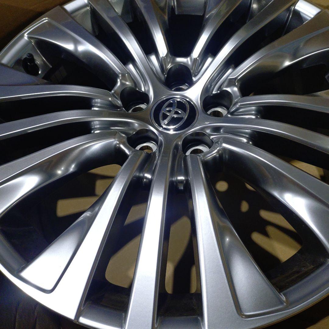 くう80ハリアー 純正19インチAW 使用期間短い ほぼ新車外し