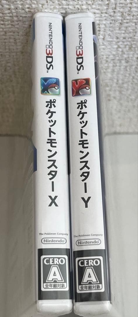 【新品未開封】　シュリンク付き　ポケモン　 X Y 3ds ソフト