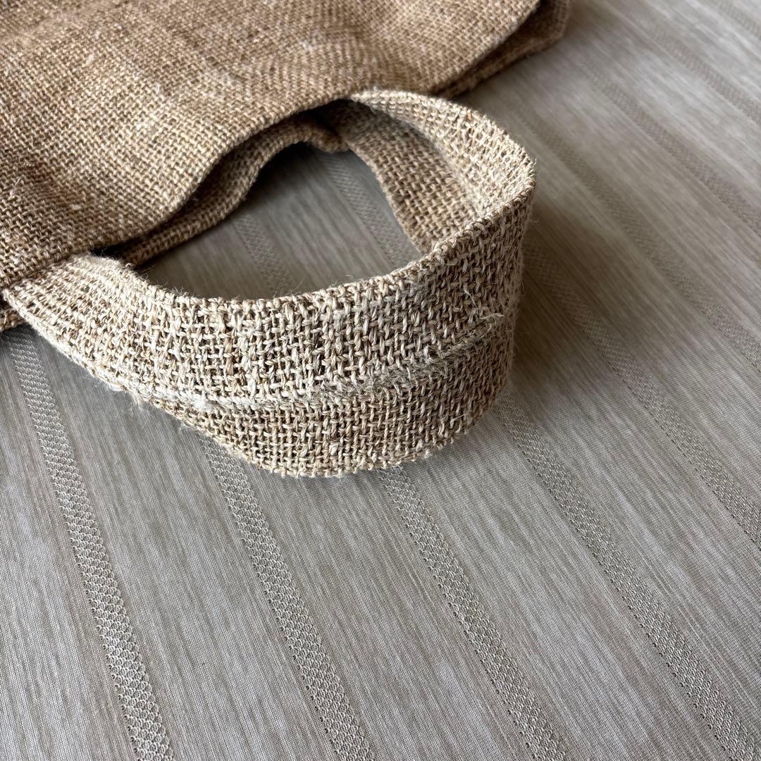 ◯専用◯中川政七商店　手織り麻太糸のバッグ中