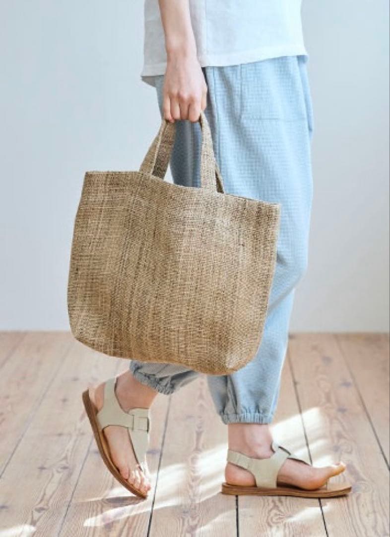 ◯専用◯中川政七商店　手織り麻太糸のバッグ中