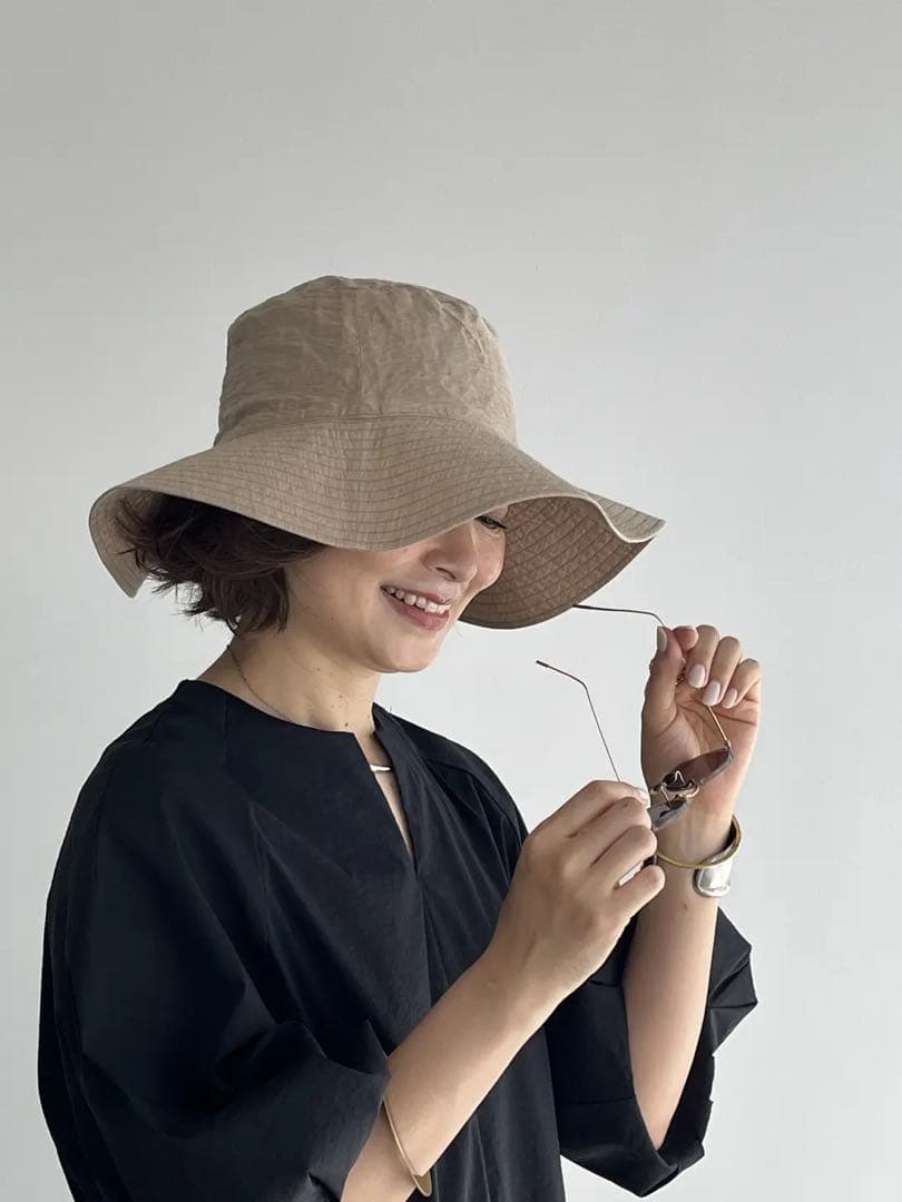 KIJIMA TAKAYUKI キジマ タカユキ リネンレーヨンバケットハット1