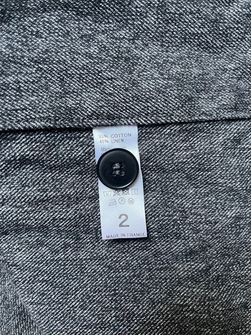 LE TRAVAILLEUR GALLICE ブラックシャンブレー　ジャケット