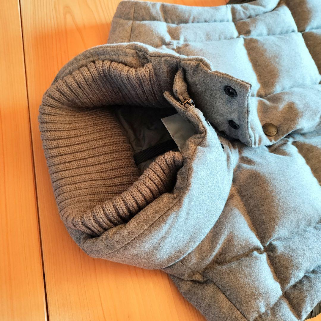 美品 MONCLER モンクレール 　ベスト　グレー　サイズ 1(MS)