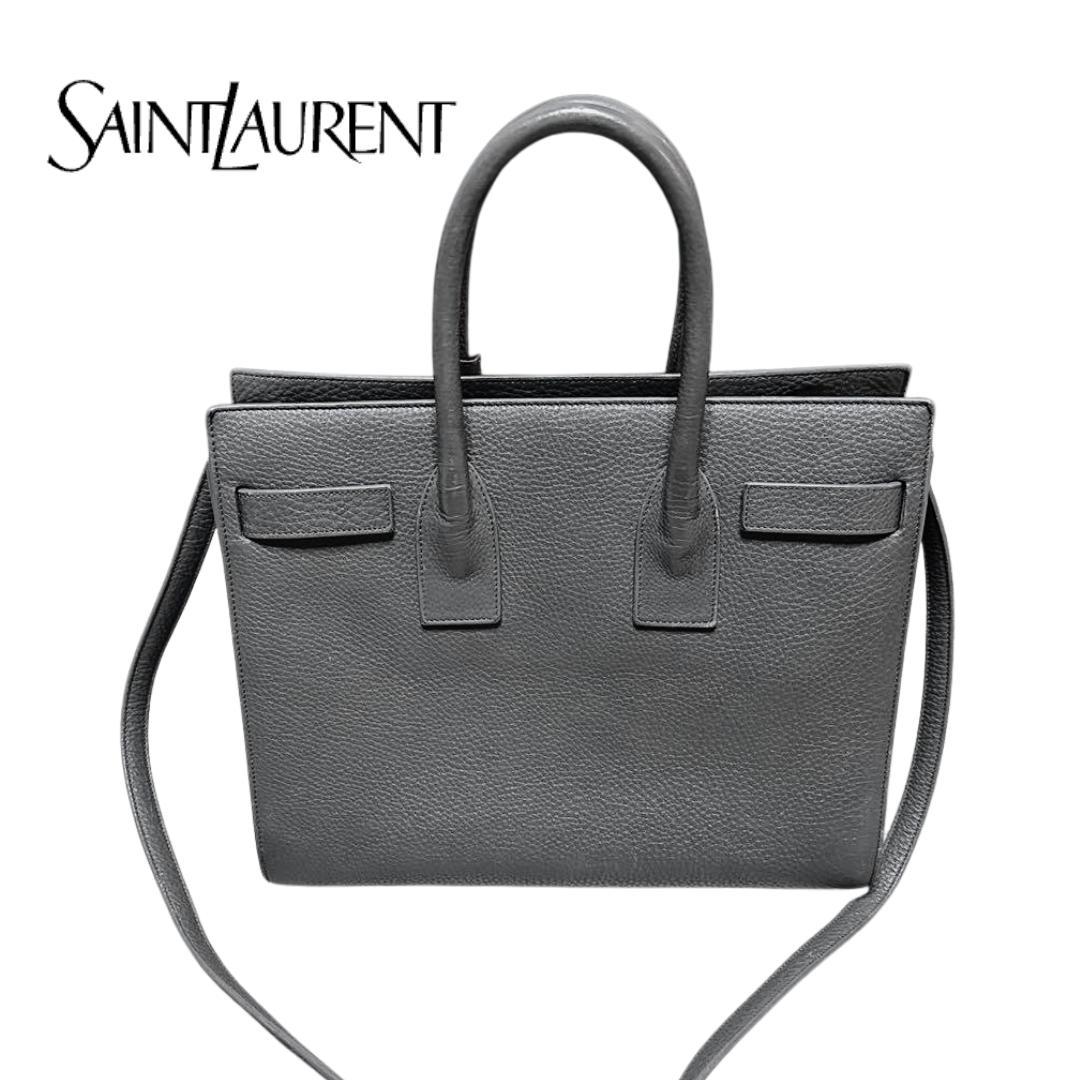 【再出品値引中】サックドジュール　サンローラン　トートバッグ2WAY