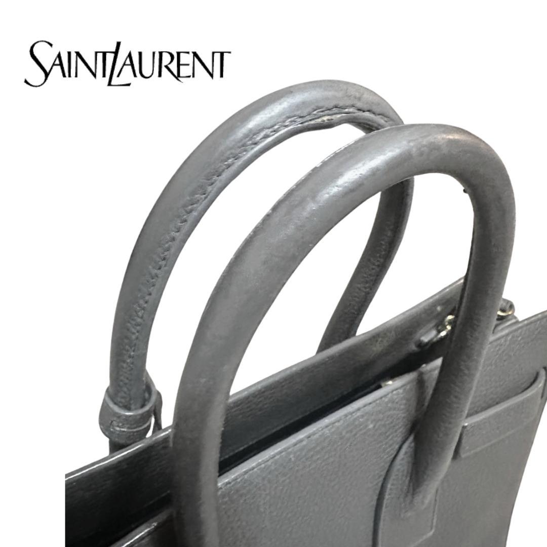 【再出品値引中】サックドジュール　サンローラン　トートバッグ2WAY