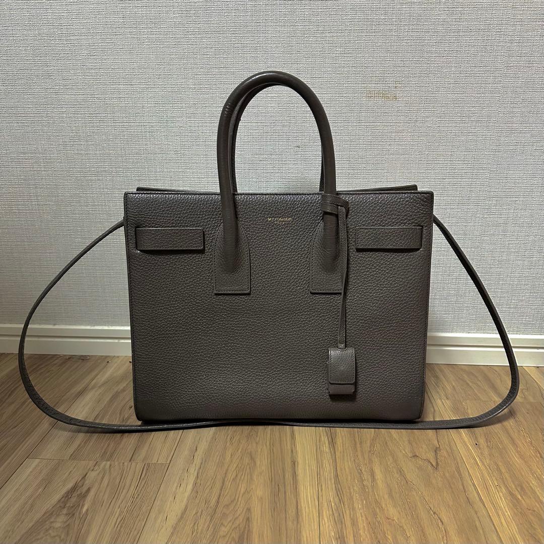 【再出品値引中】サックドジュール　サンローラン　トートバッグ2WAY