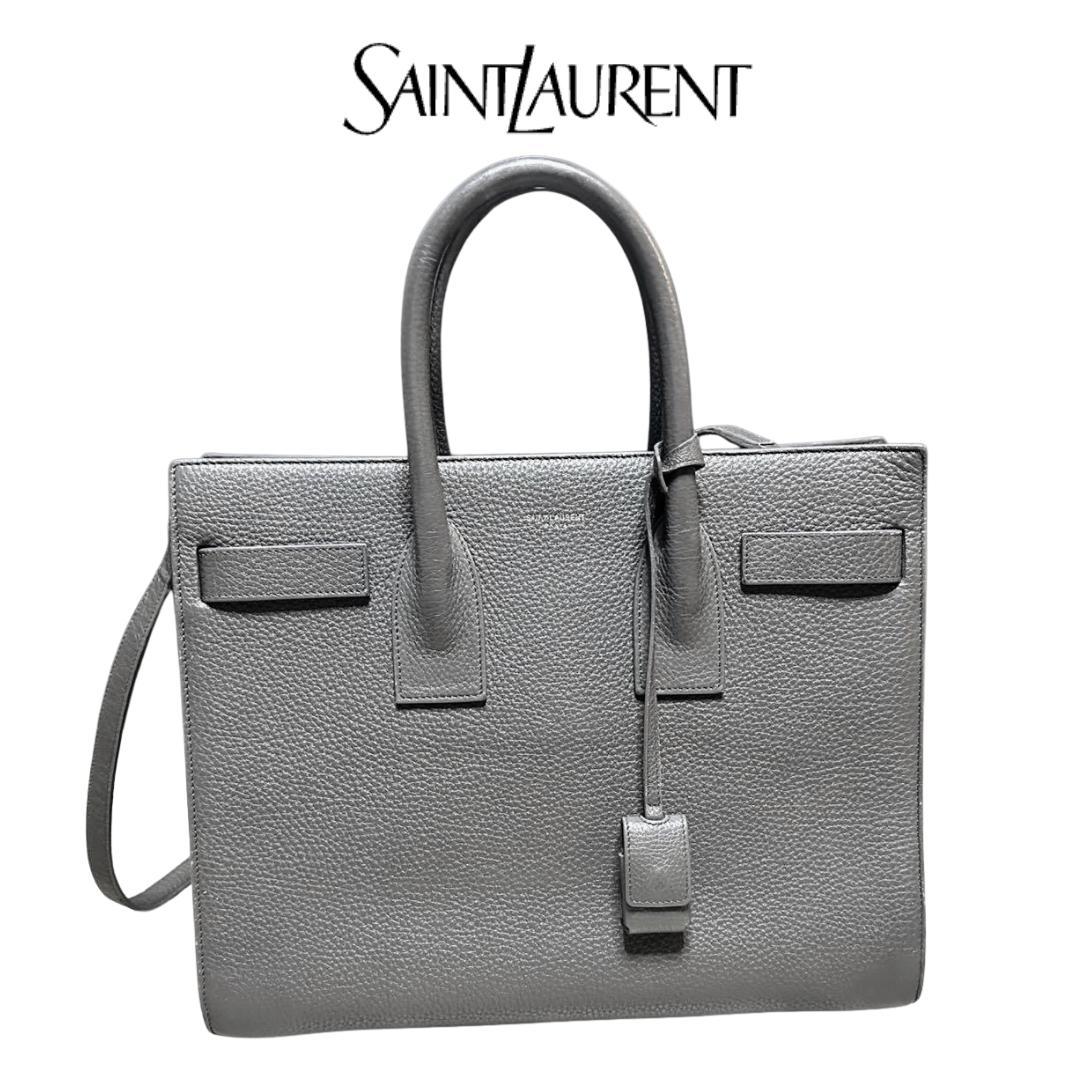 【再出品値引中】サックドジュール　サンローラン　トートバッグ2WAY