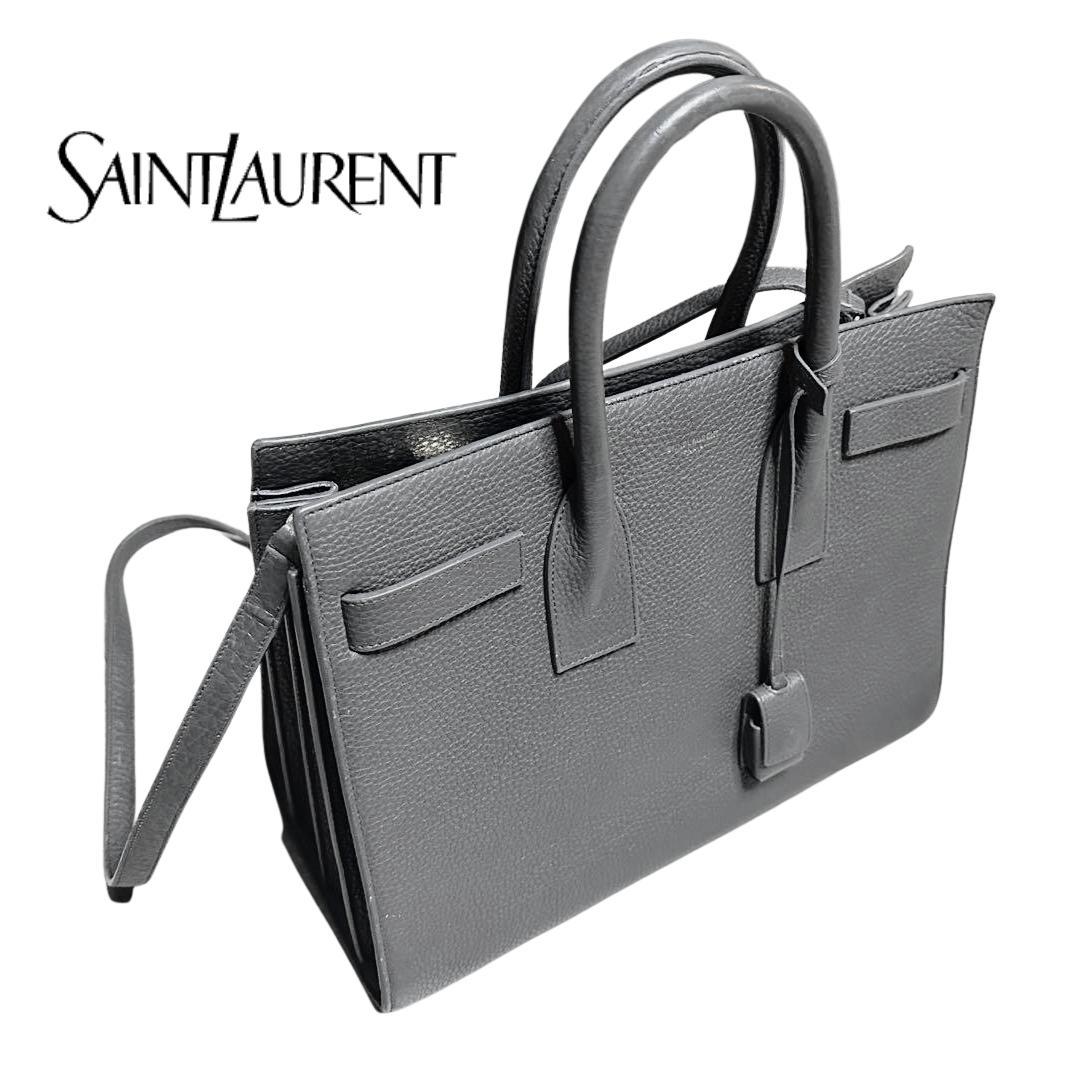 【再出品値引中】サックドジュール　サンローラン　トートバッグ2WAY