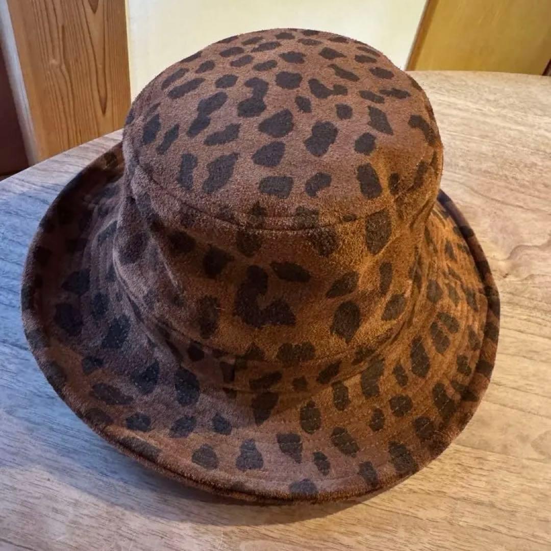 WACKO MARIA レオパードレザーバケットハット