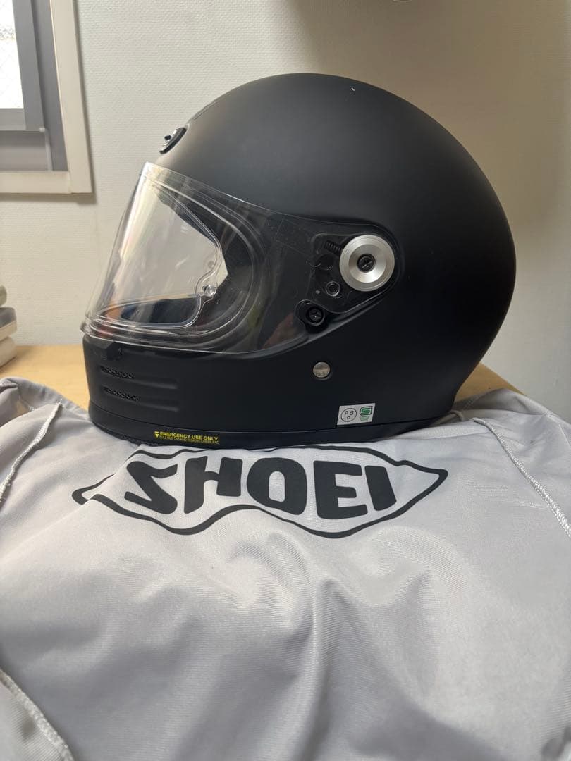 SHOEI フルフェイスヘルメット グラムスター　Lサイズ マットブラック