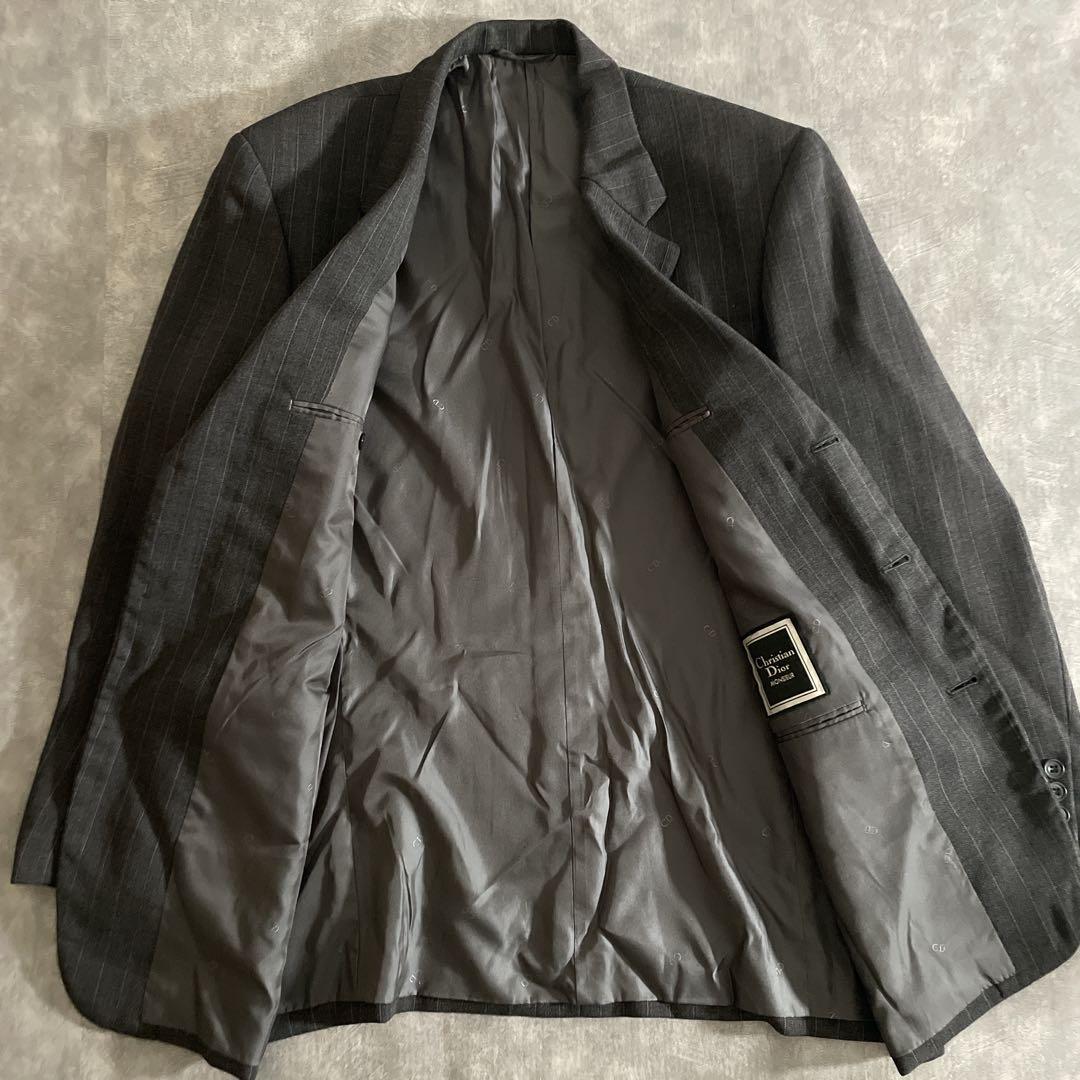 【希少】Christian Diorヴィンテージスーツ × HERMESネクタイ