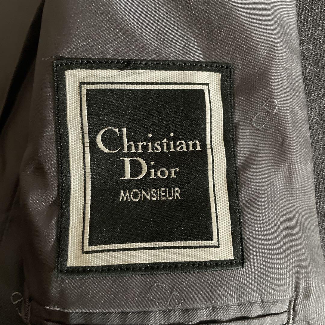 【希少】Christian Diorヴィンテージスーツ × HERMESネクタイ