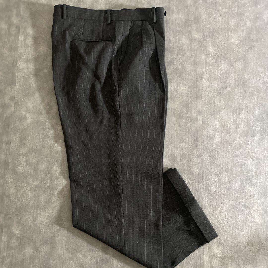 【希少】Christian Diorヴィンテージスーツ × HERMESネクタイ